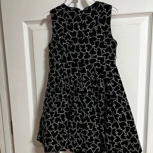 Place, Girl's black and white dress, size 5